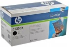 Картридж HP CE250X (504X) оригинальный для принтера HP Color LaserJet CM3530/ CM3530fs/ CP3525x/ CP3525n/ CP3525dn black, 10500 страниц