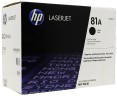 Картридж HP CF281A (81A) оригинальный для принтера HP LaserJet M630dn/ M630f/ M630h/ M630z black, 10 500 страниц