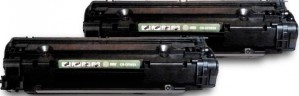 Cactus CF283AD Картридж черный для принтеров HP LaserJet Pro MFP M125nw, MFP M127fw, 2 500стр.х2
