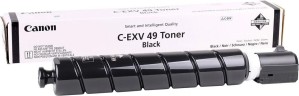 Картридж Canon C-EXV49Bk 8524B002 оригинальный для принтера Canon iR ADV C3320/ 3320i/ 3325i/ 3330i/ 3530i/ 3525i/ 3520i Black, 36000 страниц