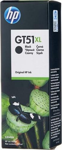 HP X4E40AE (GT51XL) чернила оригинальные для HP Ink Tank 115/ 315/ 319/ 415/ 419, HP DeskJet GT 5810/ GT 5820, 135 ml, чёрный 
