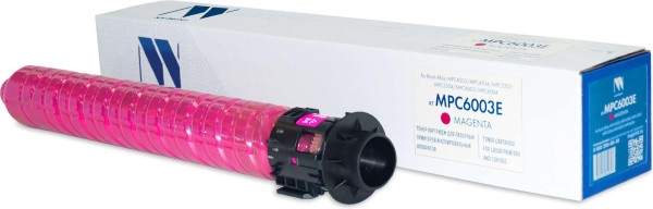 Картридж NV Print MP C6003E 841855 (NV-MPC6003EM) Magenta для Ricoh MPC6004/ MPC6003/ MPC5504/ MPC5503/ MPC4504/ MPC4503, пурпурный, 22500 стр.