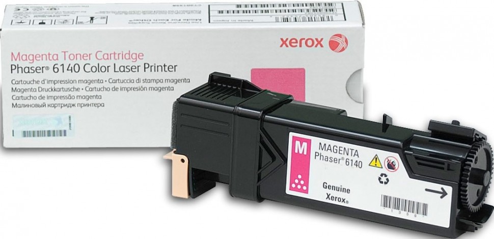 Картридж Xerox 106R01482 для Xerox Phaser 6140 purple оригинальный увеличенный (2000 страниц)