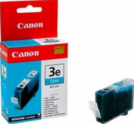 4480A002 Canon BCI-3eC Картридж для i560/6500/865, PIXMA MP7x0/iP3000/4000/5000,SB MPC400/700/730,S530D Голубой (Cyan), 310 стр.