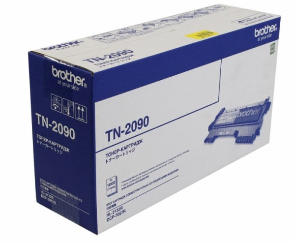 Картридж Brother TN-2090 (TN2090) оригинальный для Brother HL-2132/ DCP-7057 black (1 000 стр.)