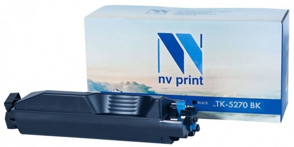 Картридж NV Print совместимый NV-TK-5270 Black для принтеров Kyocera EcoSys M6230cidn/ P6230cdn/ M6630cidn 8000 копий
