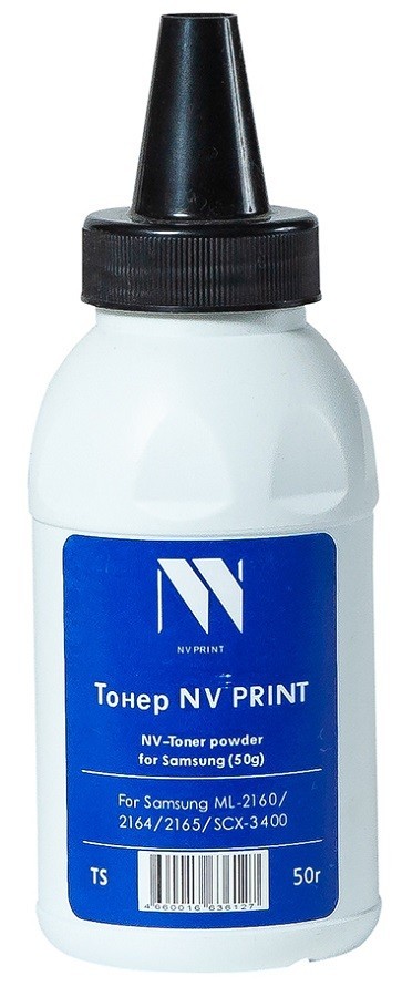 Тонер NV Print NV-Samsung для принтеров Samsung ML-2160/ 2164/ 2164/ 2165, SCX-3400, 50г
