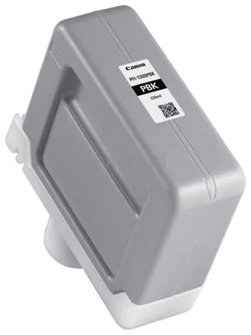 Картридж Canon PFI-1300PBK 0811C001 оригинальный для Canon ImagePrograf PRO-2000/ PRO-4000/ PRO-6000, фото-чёрный (photo black), 330 мл