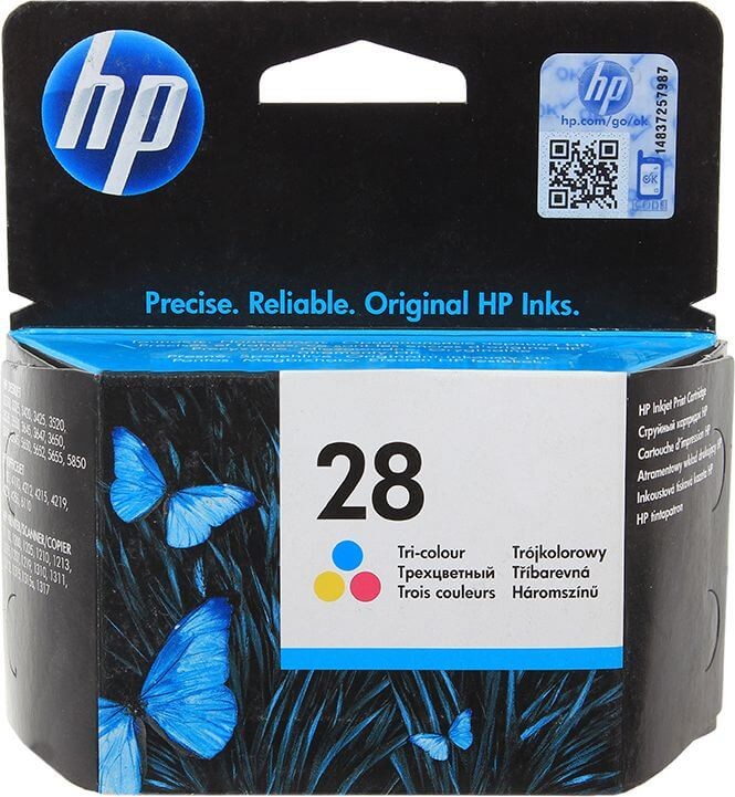 HP №28 (C8728AE) Картридж оригинальный для принтера HP DJ 3320/ 3420, 8ml, цветной 