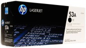 Картридж HP Q7553A (53A) оригинальный для HP LaserJet P2011/ P2012/ P2013/ P2014/ P2015/ M2727, чёрный, 3000 страниц