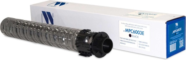 Картридж NV Print MP C6003E 841853 (NV-MPC6003EBk) Black для Ricoh MPC6004/ MPC6003/ MPC5504/ MPC5503/ MPC4504/ MPC4503, чёрный, 33000 стр.