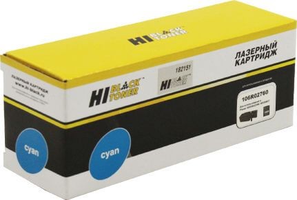 Картридж Hi-Black (HB-106R02760) для Xerox Phaser 6020/ 6022/  WC 6025/ 6027, C, 1K