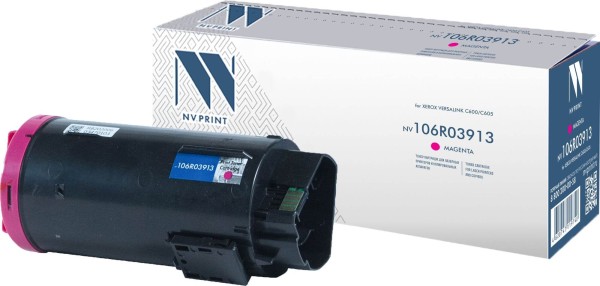 Картридж NV Print 106R03913 Magenta для принтеров Xerox VersaLink C600/ C605, 10100 страниц
