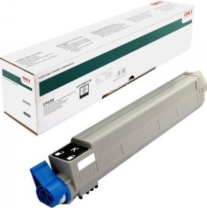 Картридж OKI (43837132/43837136) оригинальный для принтера OKI C9655, черный, 22500 стр.