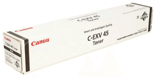 Тонер-картридж оригинальный Canon C-EXV45Bk 6942B002 для принтера Canon imageRUNNER ADVANCE C7260i/ C7270i/ C7280i, чёрный (80 000 стр.)