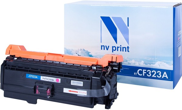 Картридж NV Print CF323A Magenta для принтеров HP LJ Color M680dn, M680f, M680z (16500k)
