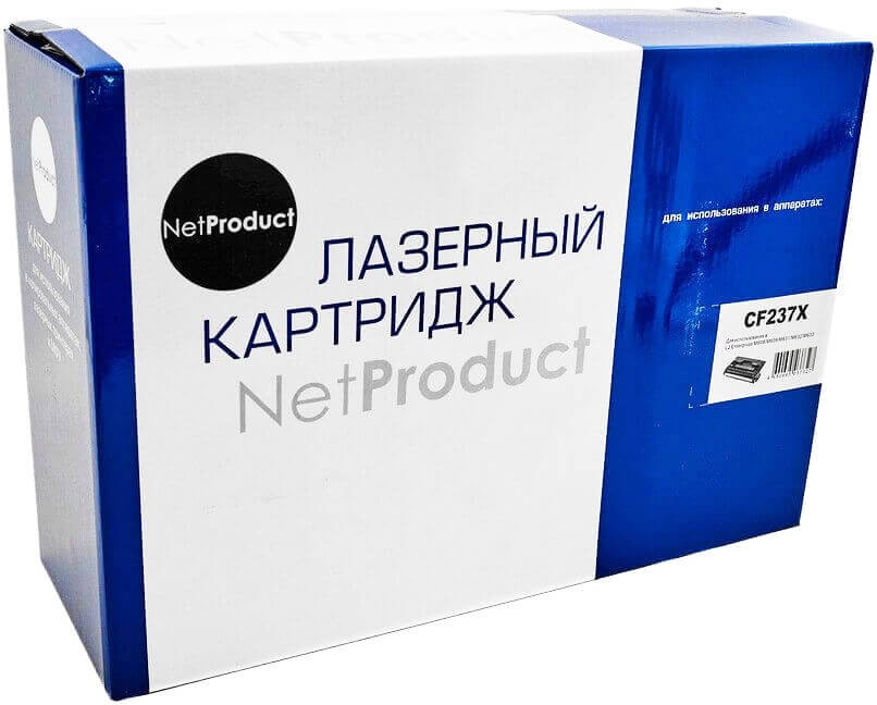 Картридж NetProduct CF237X (N-CF237X) для HP LJ Enterprise M608/ M609/ M631/ M632/ M633, 25K