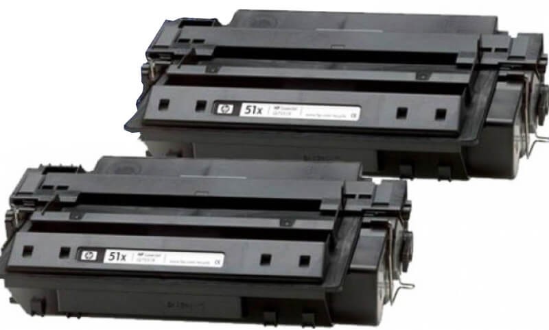Картридж HP Q7551XD (51X) оригинальный в технологической упаковке для принтера HP LaserJet P3003dn/ P3003x/ P3004/ P3004d/ P3004n/ P3005/ P3005d/ P3005dn/ P3005n/ P3005x/ M3027/ M3027x/ M3035/ M3035xs black, двойная упаковка 2*13000 страниц