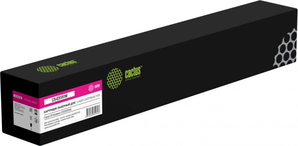 Картридж Cactus C-EXV51M (CS-EXV51M) Magenta для Canon imageRUNNER Advance C5535/ C5540, пурпурный, 60000 стр.