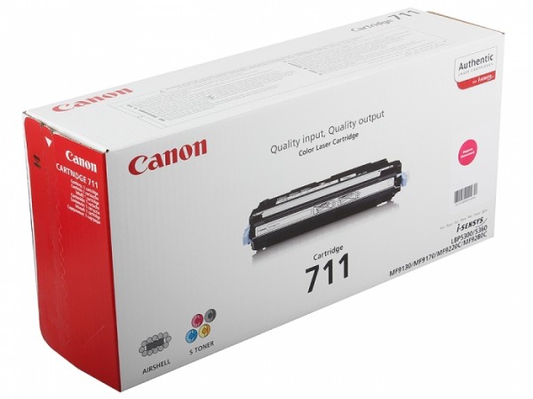 Canon 711M 1658B002 оригинальный картридж для принтера Canon LBP-5300, LBP-5360, MF8450, MF9130, MF9170, MF9220, MF9280 magenta 6000 страниц