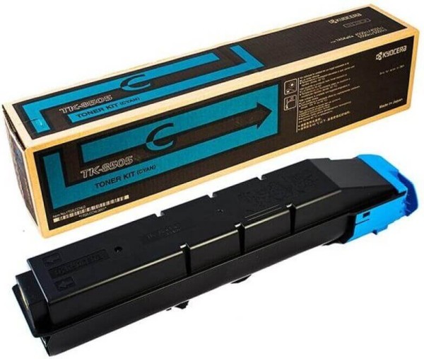Картридж Kyocera TK-8505C (1T02LCCNL0) Cyan оригинальный для Kyocera TASKalfa 4550ci/ 5550ci, голубой, 20 000 страниц
