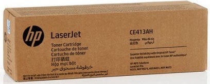 Картридж CE413AH (305A) Magenta оригинальный для HP LJ PRO 300 color M351/ MFP M375, PRO 400 color M451/ MFP M475, пурпурный, 2600 страниц
