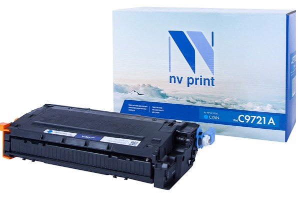 Картридж NV Print C9721A Cyan для принтеров HP LJ Color 4600/ 4650 (8000k)