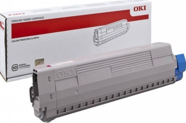 Картридж OKI (44844506/44844518) оригинальный для принтера OKI C831/ C841, пурпурный, 10000 стр.
