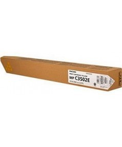 Картридж Ricoh MP C3502E (842017) оригинальный для Ricoh Aficio MPC3002/ C3502, желтый, 18000 стр.