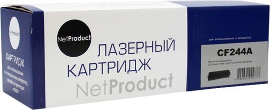 Картридж NetProduct (N-CF244A) для HP LJ Pro M15/ M15a/ Pro MFP M28a/ M28w, 1K