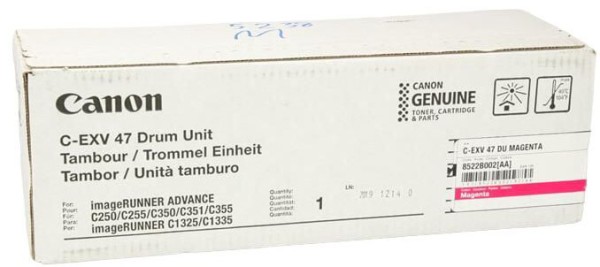 Фотобарабан Canon C-EXV47M 8522B002 оригинальный для Canon imageRUNNER ADVANCE C250/ C350/ C351, пурпурный (magenta), 33000 стр.