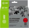 Картридж Cactus PFI-030BK (CS-PFI030BK) Black для Canon imagePROGRAF TA-20/ TA-30/ TM-240/ TM-340, чёрный, 55 мл