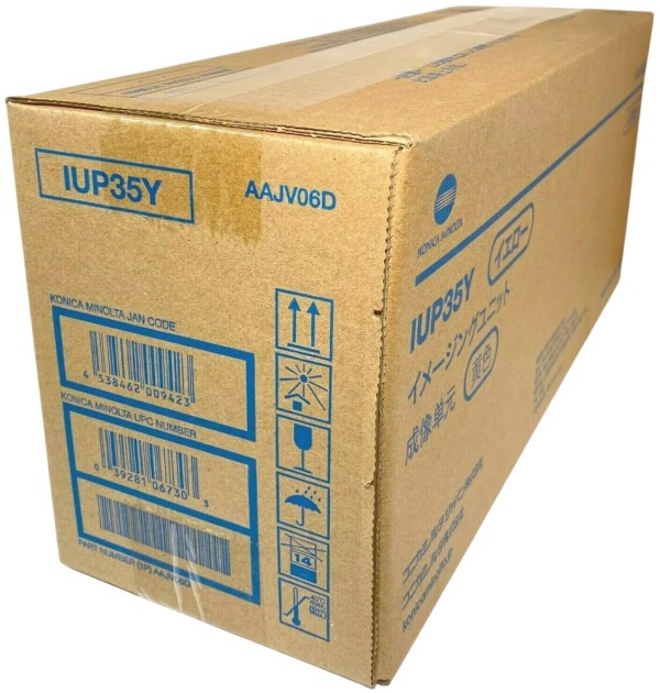 Блок проявки Konica-Minolta  IUP35Y/ IUP-35Y/ AAJV06D Yellow оригинальный для Konica-Minolta bizhub C3350i/ C3351i/ C4050i/ C4051i, жёлтый, 55000 страниц