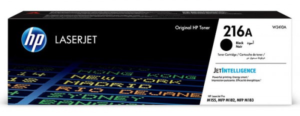 Картридж HP W2410A (216A) оригинальный для принтера HP Color Laser Jet Pro MFP M182/ M183, black, 1050 страниц