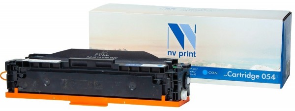Картридж NV Print 054 Cyan для принтеров Canon i-Sensys LBP-620/ 621/ 623/ 640/ MF-640/ 641/ 642/ 643/ 644/ 645, 1200 страниц