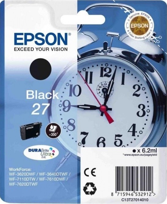 EPSON C13T27014020 / C13T27014022  I/C Black WF7110/7610 (cons ink)