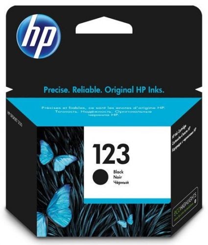 Картридж HP №123 (F6V17AE) оригинальный для HP DeskJet 2130/ 2630/ 3639, чёрный, 120 стр.