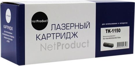 Тонер-картридж NetProduct (N-TK-1150) для Kyocera M2135dn/ M2635dn/ M2735dw, 3K, с/ чип