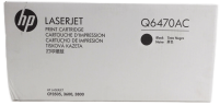 Q6470AC (501A) оригинальный картридж в корпоративной упаковке  HP для принтера HP Color LaserJet 3600/ 3800/ CP3505 black, 6000 страниц, (контрактная коробка)