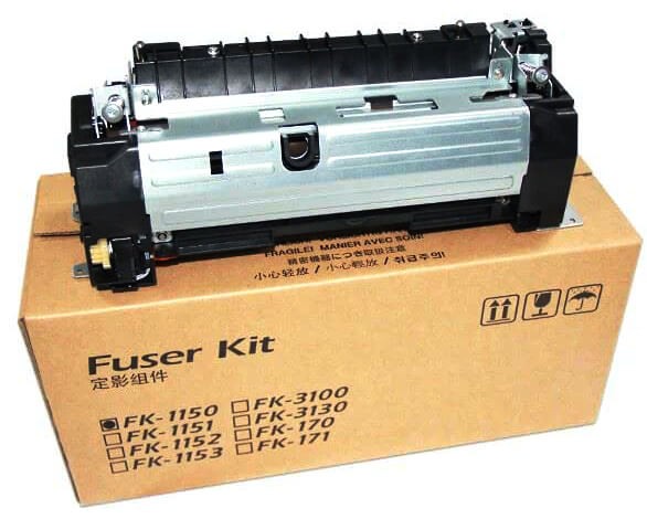 Печь в сборе Kyocera FK-1150 (302RV930555/ 302RV93054/ 302RV93053/ 302RV93052/ 302RV93051/ 302RV93050) оригинальная для принтера Kyocera ECOSYS P2040dn / P2235dn / M2040dn / M2540dn, 100 000 страниц