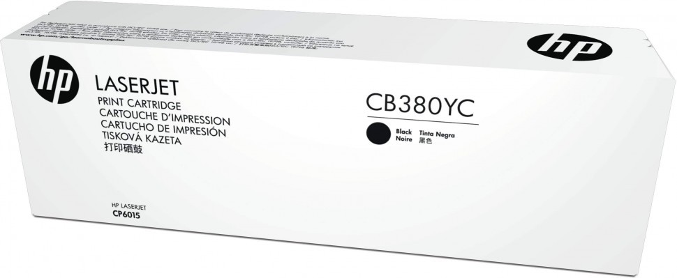 CB380YC (823A) оригинальный картридж в корпоративной упаковке HP для принтера HP Color LaserJet CM6030/ CM6040/ CP6015 ColorSphere, black, 16500 страниц