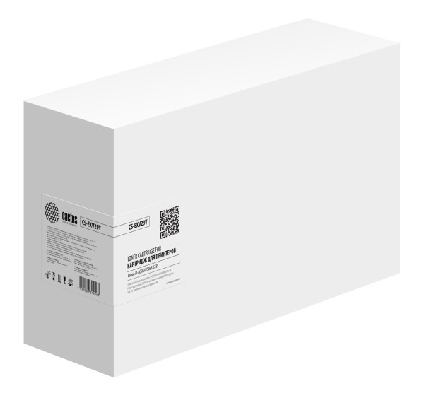 Картридж Cactus C-EXV29Y (CS-EXV29Y) Yellow для Canon imageRUNNER Advance C5030/ C5035/ C5235/ C5240, жёлтый, 27000 стр.