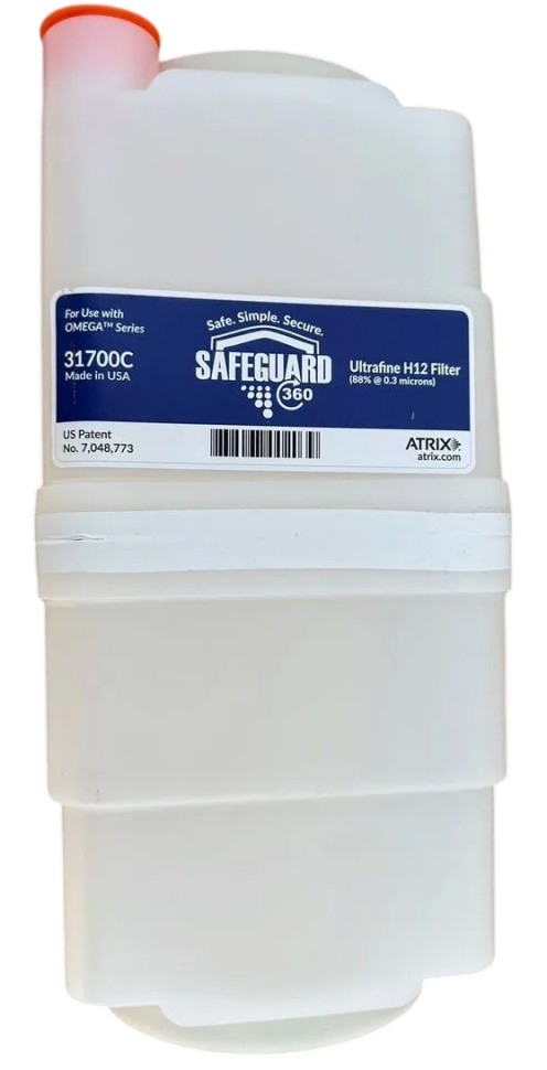 Фильтр DC-Select 31700C/ 9703061 (тип 2) для пылесосов Atrix, DC-Selec, 3М/SCS, 0.3 микрон 