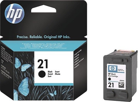 Картридж HP DJ 3920/3940/PSC 1410 (C9351AE) черный №21 5ml