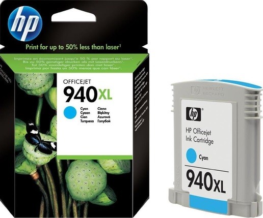 Картридж HP Officejet Pro 8000/8500 (C4907A) голубой №940XL (16ml)