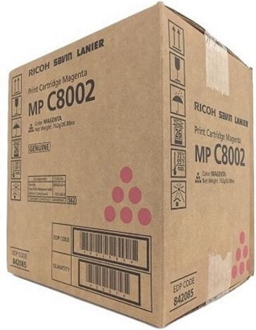 Картридж Ricoh MP C8002 (842149/ 841786) оригинальный для Ricoh Aficio MP C6502SP/ C8002SP, пурпурный, 29000 стр.