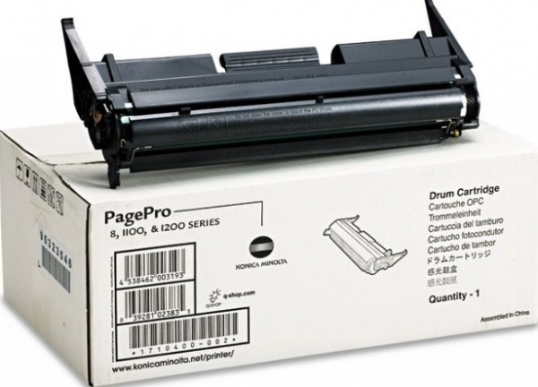 Фотобарабан Konica-Minolta 1710400-002 (4174311/ 4174313/ 4174303) оригинальный для Konica-Minolta PagePro 8/ 1100/ 1100L/ 1200/ 1200W/ 1250W/ 1250E/ MB4016, чёрный, 20000 стр.