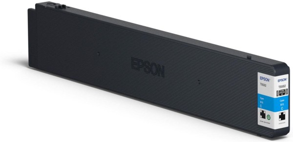 Картридж Epson C13T858200 (T8582) Cyan оригинальный для Epson WorkForce WF-C20590 D4TWF, голубой, 50000 стр.