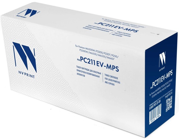 Картридж NV Print PC-211EV (NV-PC211EV-MPS) для Pantum P2200/ P2207/ P2507/ P2500/ M6500/ M6550/ M6607, увеличенный, 6000 стр.