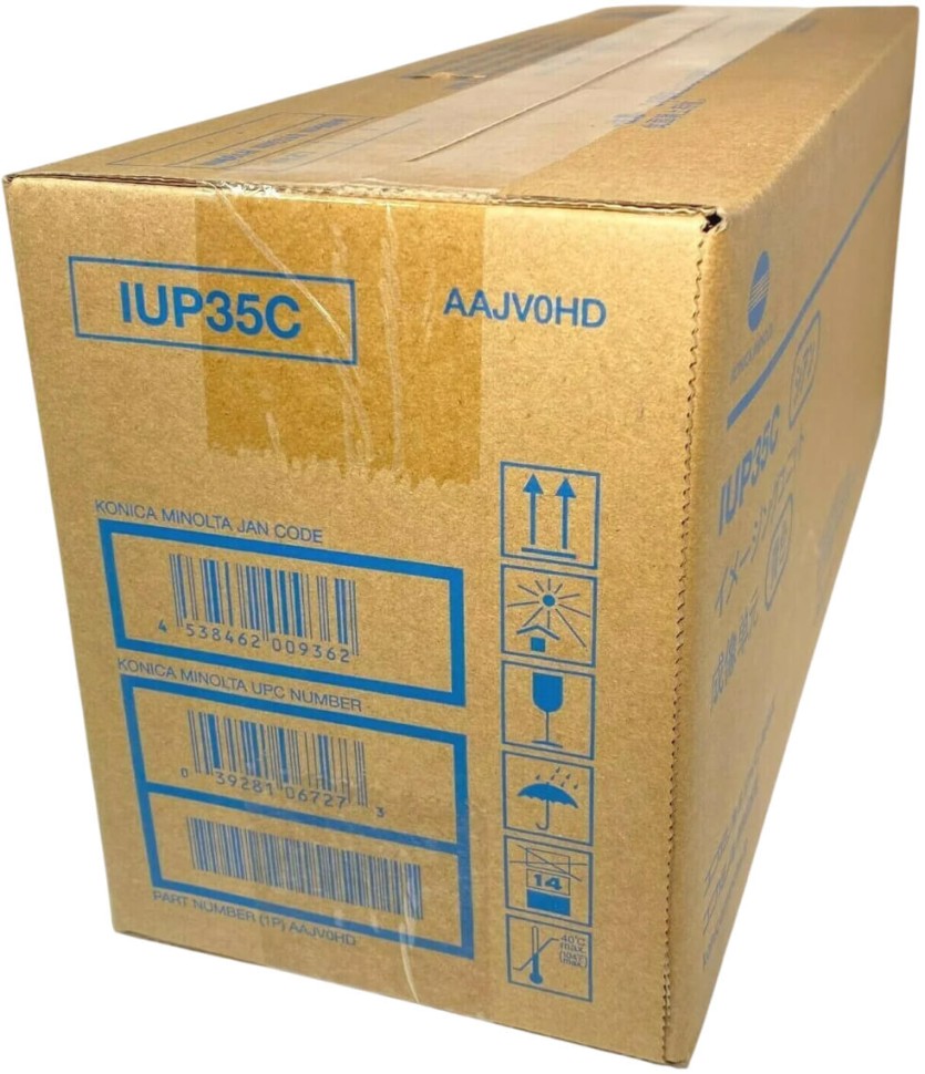 Блок проявки Konica-Minolta IUP35C/ IUP-35C/ AAJV0HD Cyan оригинальный для Konica-Minolta bizhub C3350i/ C3351i/ C4050i/ C4051i, голубой, 55000 страниц